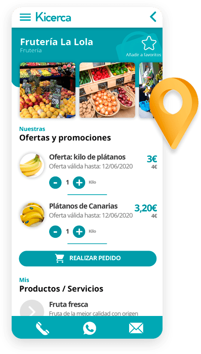 Detalle de un comercio en Kicerca